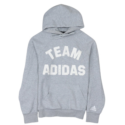 Mens UK Size S adidas Grey Pullover Hoodie