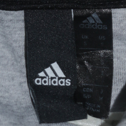 Mens UK Size S adidas Grey Pullover Hoodie