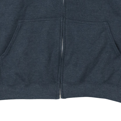 Harley-Davidson Men’s Blue 2XL Full Zip Fleece Hoodie Edinburgh