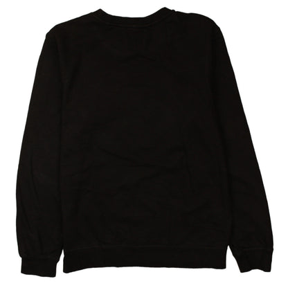 Calvin Klein Jeans Men's Black Logo Crew Neck Sweatshirt M