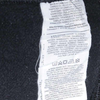 Nike Men's Black Small Crew Neck Pullover Sweatshirt
