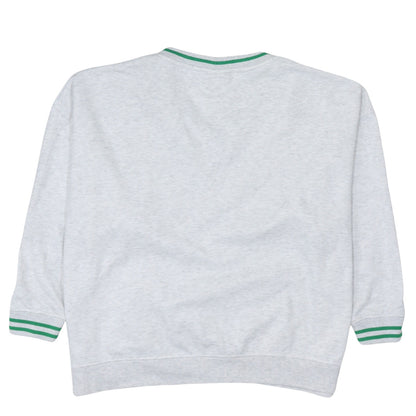 Tom and Jerry Grey V-Neck Pullover Sweatshirt Women's XL
