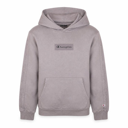 Champion Boys Grey Pullover Hoodie 15-16 Years Logo Fleece Sweatshirt
