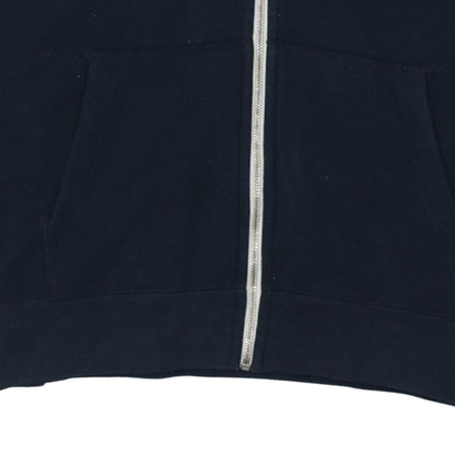 Abercrombie & Fitch Men’s Blue Full Zip Hoodie 2XL Classic Fleece