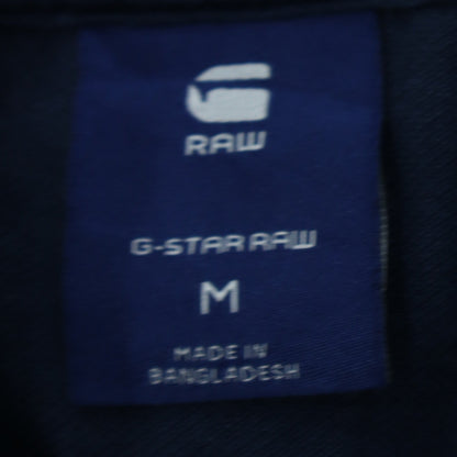 G-Star RAW Men's Blue Dunda Slim Stripe Polo Shirt Size M