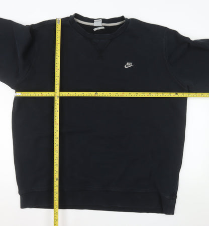 Nike Men's Black 3XLT Crew Neck Pullover Sweatshirt