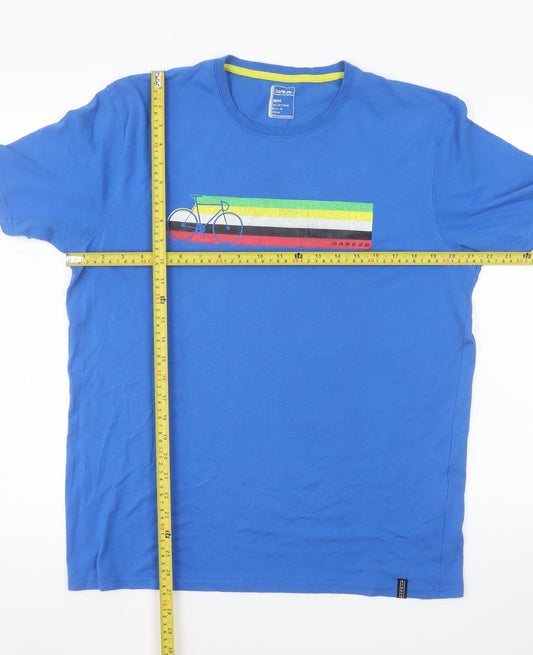 Dare 2b Men's Blue Graphic Bike T-Shirt Size L