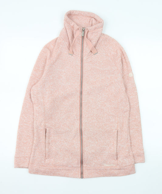 Craghoppers Womens Pink Full Zip Fleece Jacket Size 12