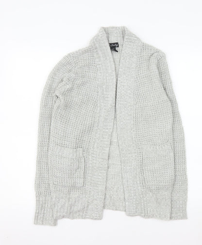 Urban Heritage Women's Grey Chunky Knit Cardigan Size M