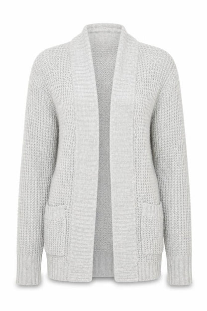 Urban Heritage Women's Grey Chunky Knit Cardigan Size M
