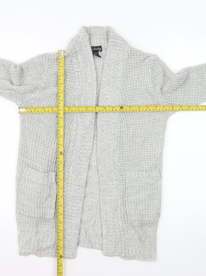 Urban Heritage Women's Grey Chunky Knit Cardigan Size M