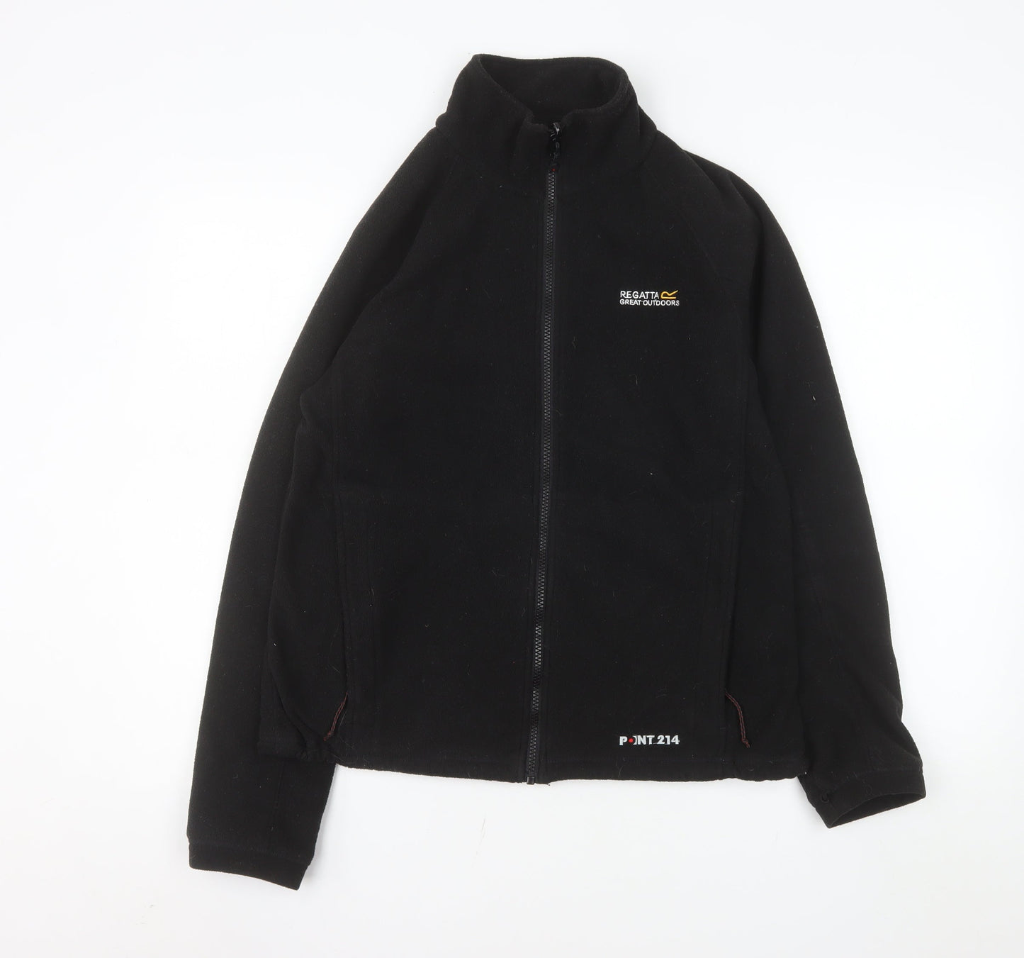 Regatta Women's Black Fleece Zip Jacket Size 14