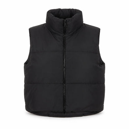 Rising Women Black S Puffer Waistcoat Lightweight Quilted Gilet
