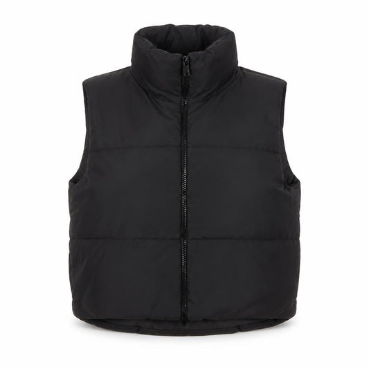 Rising Women Black S Puffer Waistcoat Lightweight Quilted Gilet