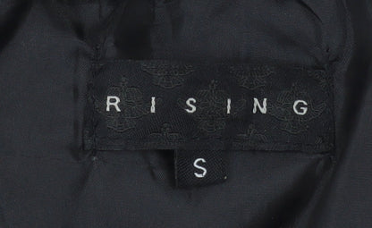 Rising Women Black S Puffer Waistcoat Lightweight Quilted Gilet