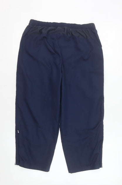 Nike Boys Blue Track Pants S Lightweight Activewear Trousers