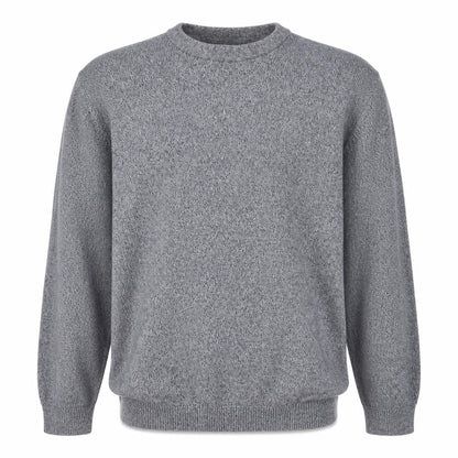 Jack & Jones Men's Grey Cotton Crew Neck Pullover Sweatshirt L