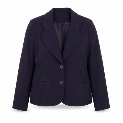 Nightingales Women's Purple Single-Breasted Blazer Size 16