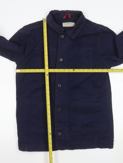 Maison Cinqcent Men's Blue Cotton Workwear Jacket Size M