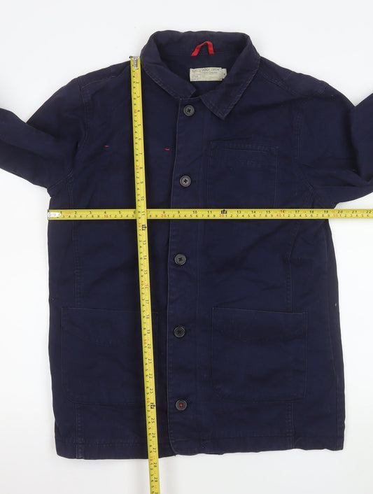 Maison Cinqcent Men's Blue Cotton Workwear Jacket Size M