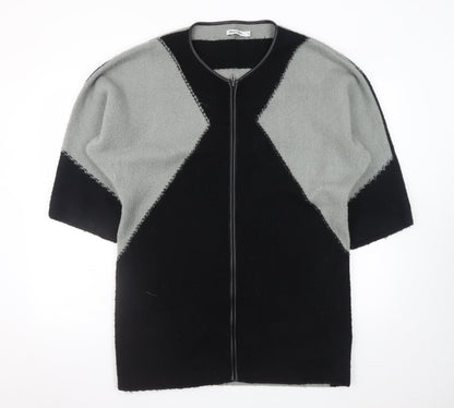 Womens UK Size 16 Alice Collins Black Full Zip Jumper