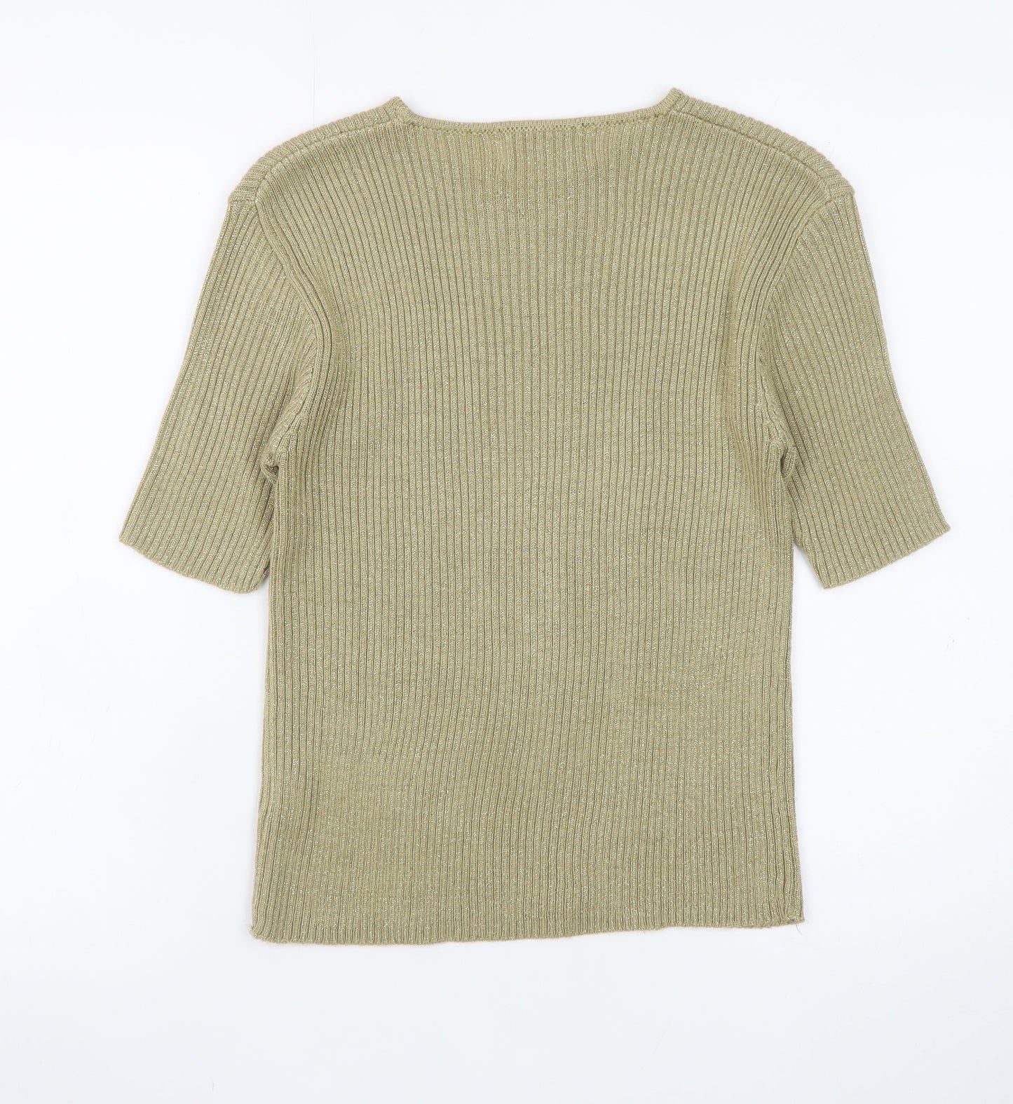 Womens UK Size M Paramour Collection Beige Pullover Jumper
