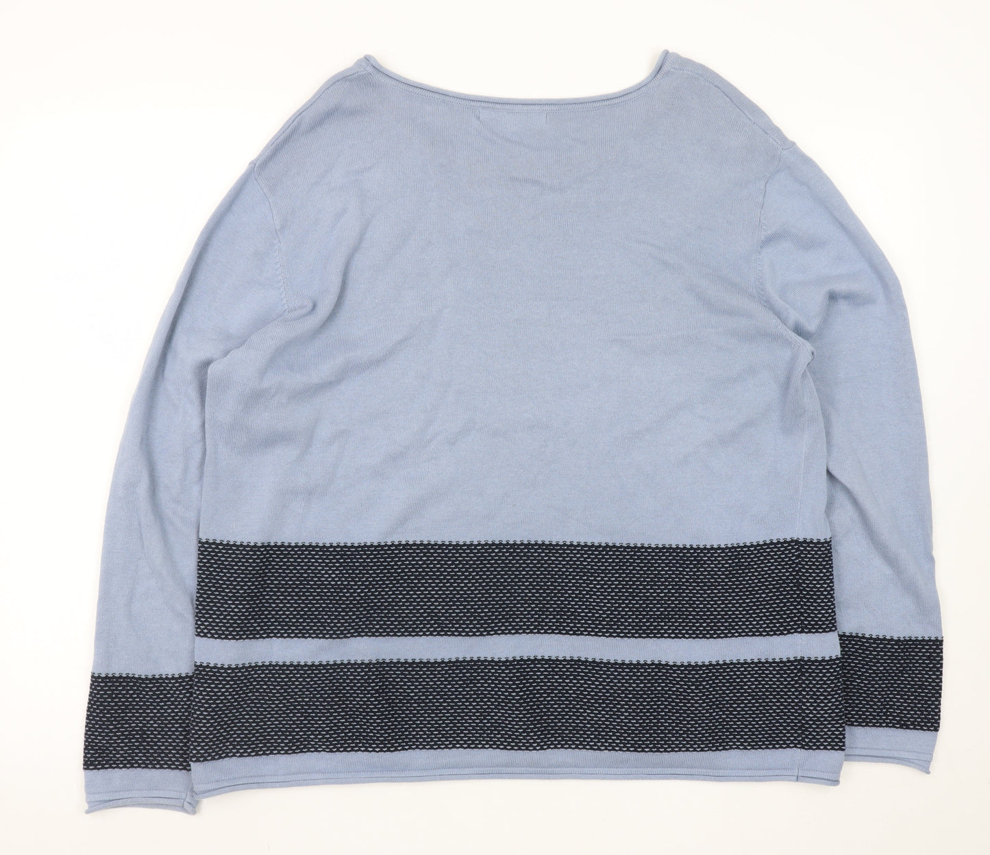 Womens UK Size 16 Lakeland Blue Pullover Jumper