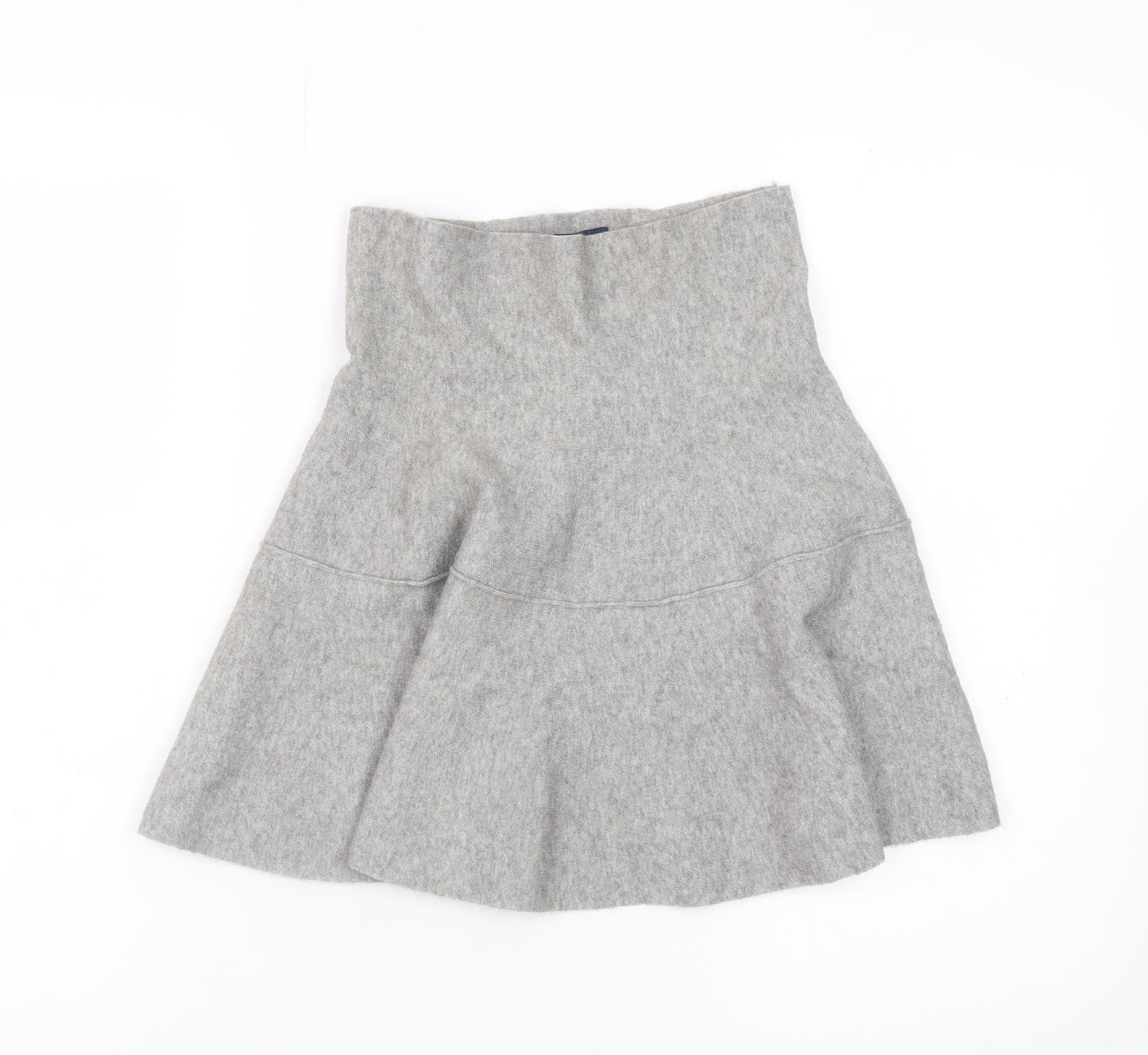 Womens UK Size S Zara A-Line Knit Skirt