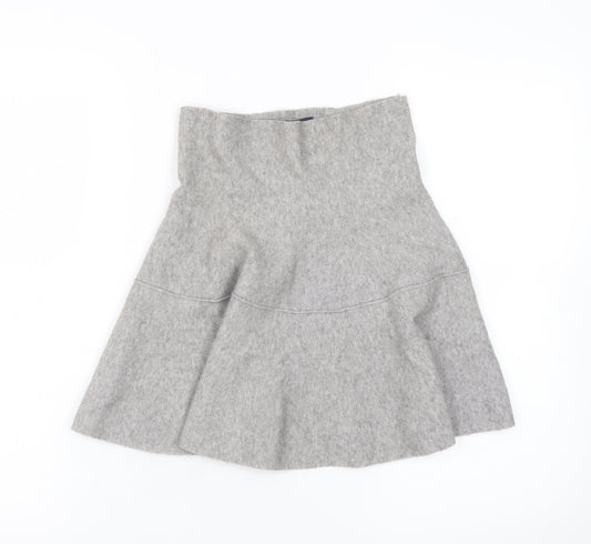 Womens UK Size S Zara A-Line Knit Skirt