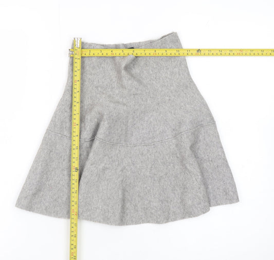 Womens UK Size S Zara A-Line Knit Skirt