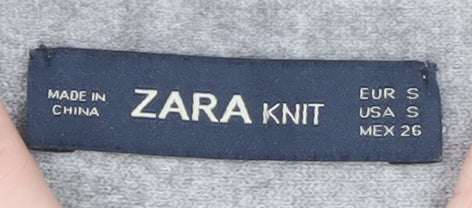 Womens UK Size S Zara A-Line Knit Skirt