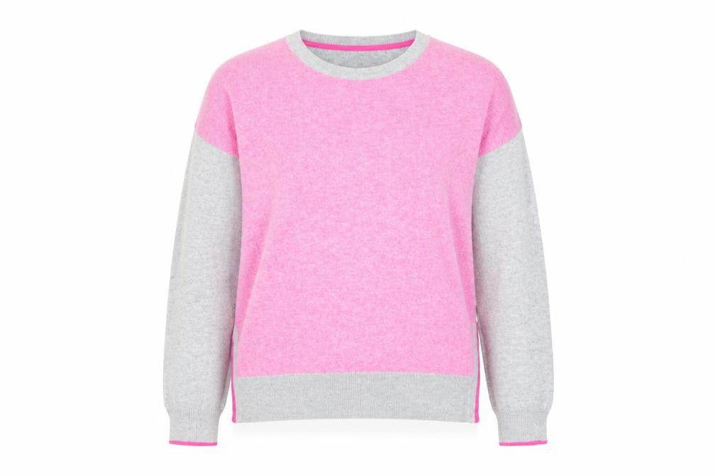 Womens UK Size XS Mint Velvet Pink Pullover Jumper