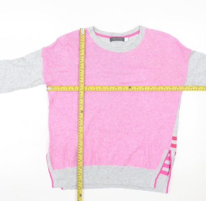Womens UK Size XS Mint Velvet Pink Pullover Jumper