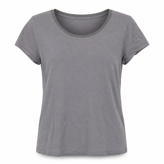 Womens UK Size XL Banana Republic Grey Basic T-Shirt