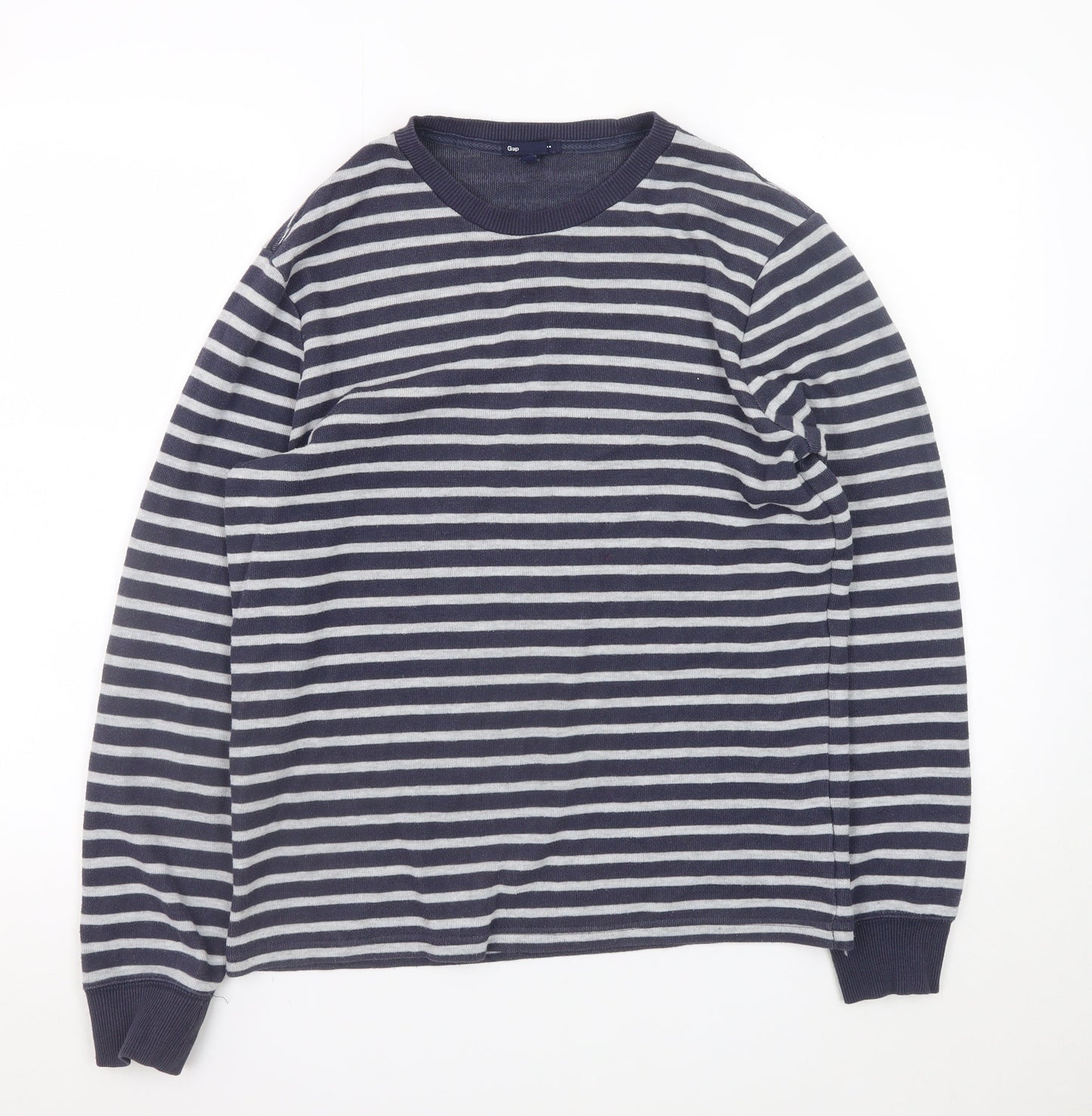 Mens UK Size S Gap Blue Pullover Jumper