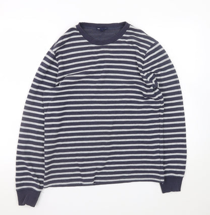 Mens UK Size S Gap Blue Pullover Jumper