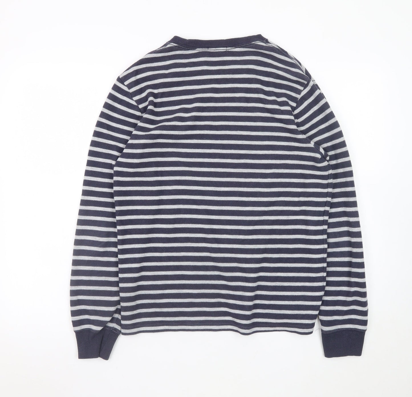 Mens UK Size S Gap Blue Pullover Jumper