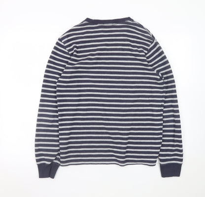 Mens UK Size S Gap Blue Pullover Jumper