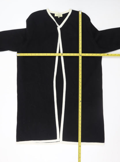 Womens UK Size XL Viyella Black Cardigan Jumper
