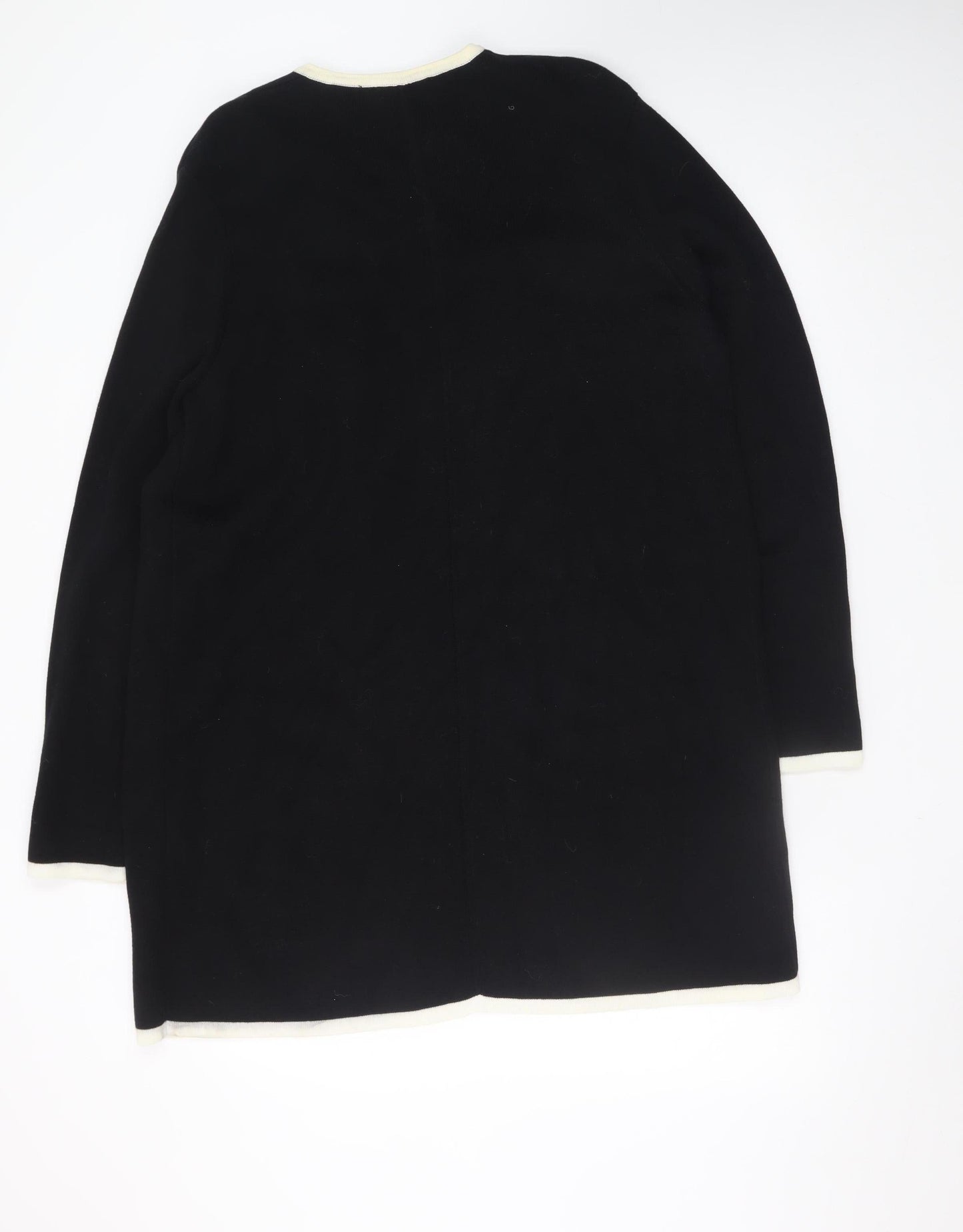 Womens UK Size XL Viyella Black Cardigan Jumper