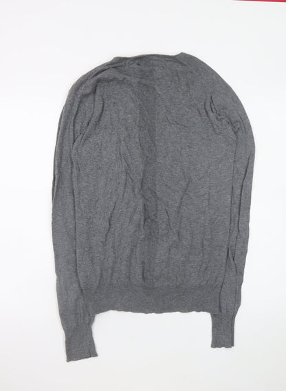 Mens UK Size M AllSaints Grey Pullover Jumper