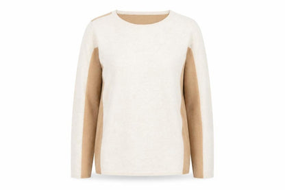 Womens UK Size 12 Hobbs Beige Pullover Jumper