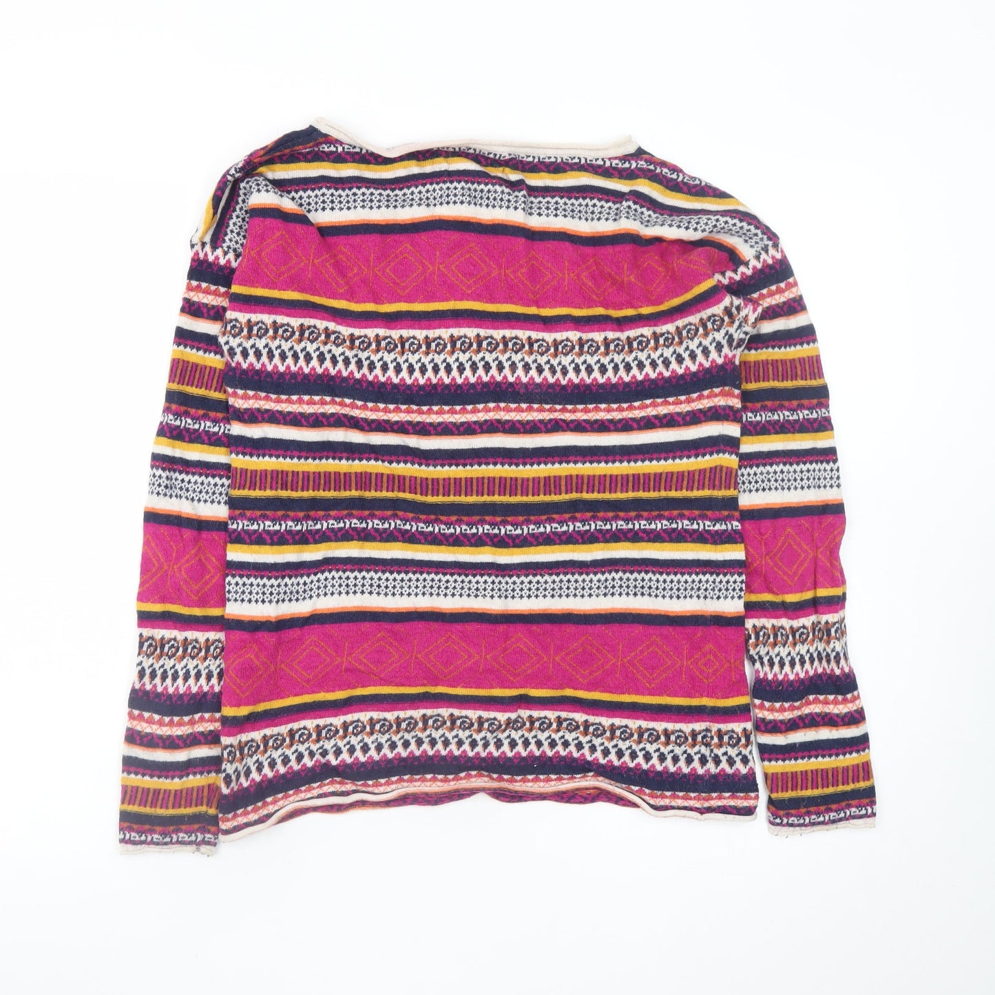 Womens UK Size S H&M Multicoloured Pullover Jumper
