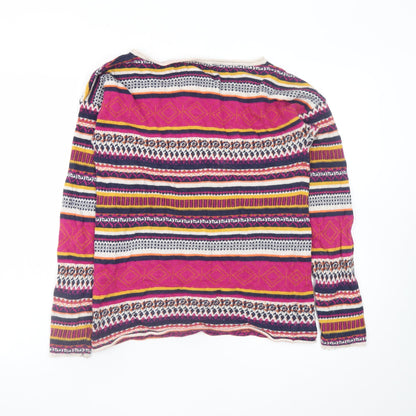 Womens UK Size S H&M Multicoloured Pullover Jumper