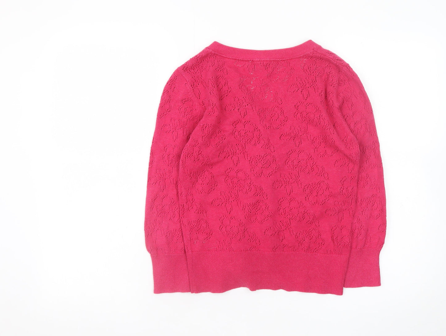 Womens UK Size 10 Rocha John Rocha Pink Cardigan Jumper