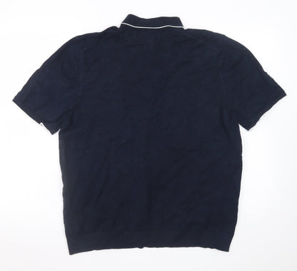 Mens UK Size XL Marks and Spencer Cotton Blend Polo Shirt