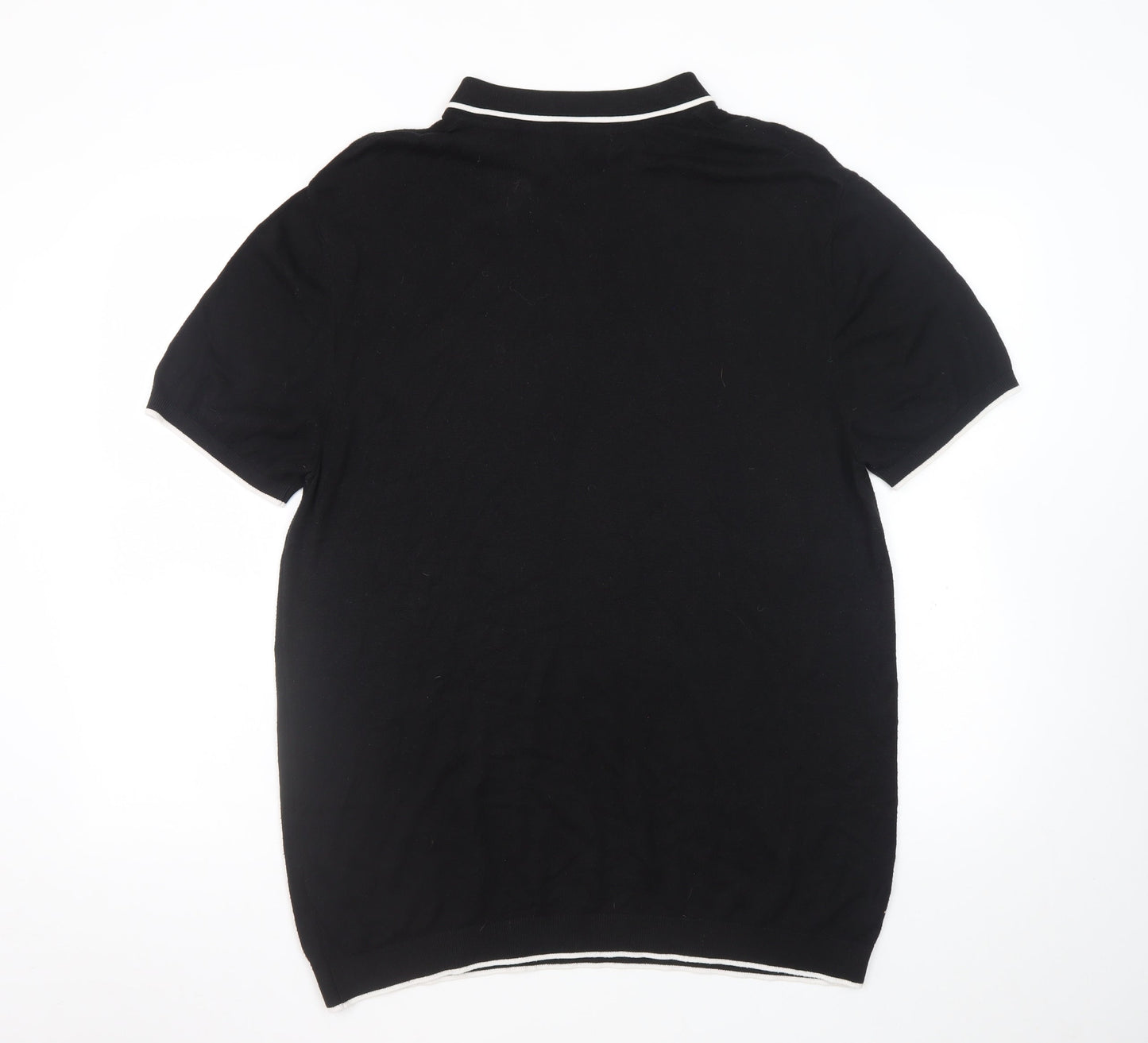 Mens UK Size XL Topman Black  T-Shirt