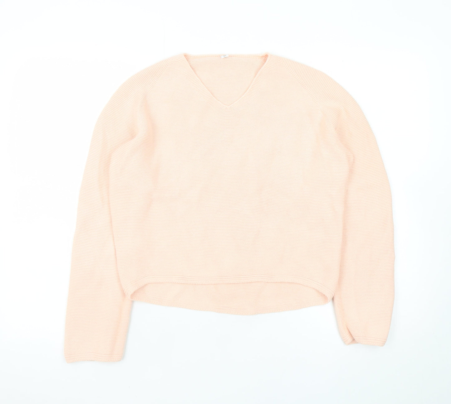 Womens UK Size XS Uniqlo Beige Pullover Jumper