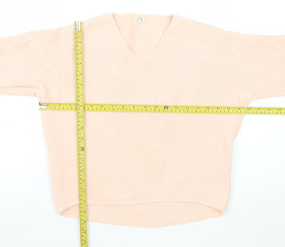 Womens UK Size XS Uniqlo Beige Pullover Jumper
