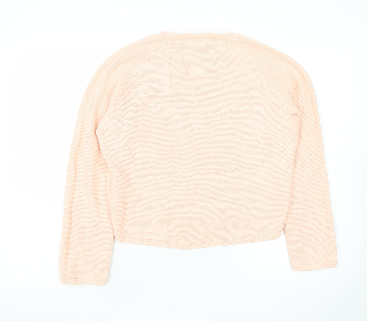 Womens UK Size XS Uniqlo Beige Pullover Jumper